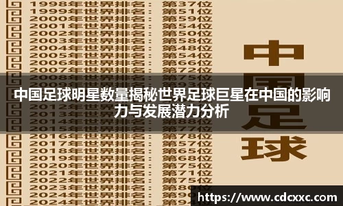 中国足球明星数量揭秘世界足球巨星在中国的影响力与发展潜力分析